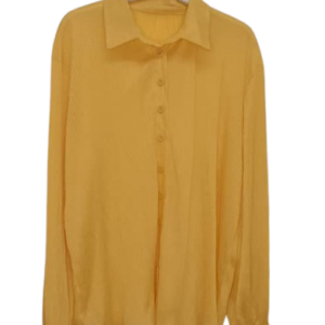 Uk Yellow Plitted Trouser 2pcs Size L