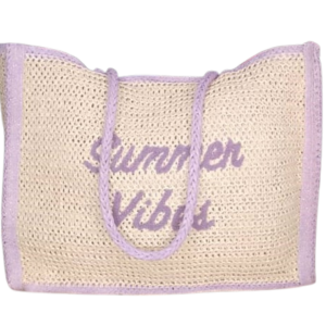 Summer Vibe Female Woven Hand Bag