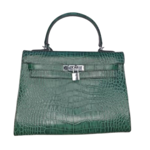 Hermes Green Female Hand Bag