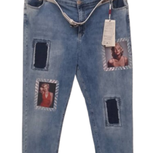 Lady Lucky Blue Jeans Size 56