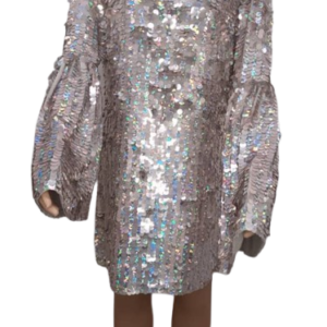 Asos Shiny Short Gown Size Uk 16