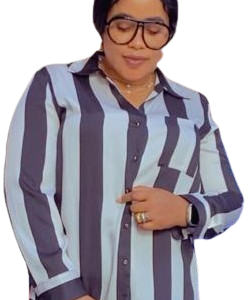 River Island London Black And Cream Top Size Uk 8