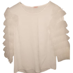Saran White Top Size 44