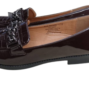 Olivia Fan Brown Flat Cover Shoe Size 40