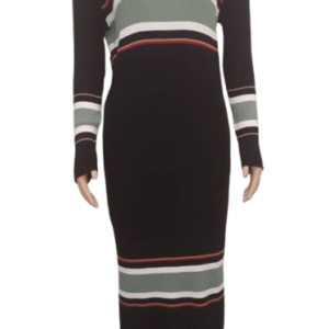 Lhoste Black Sweater Gown