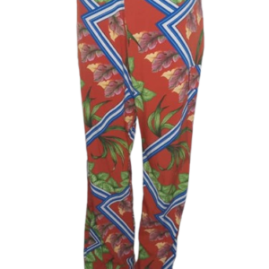 Uk Orange Multicolor Trouser Size 44