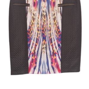 Lazenzaro  Fashion Design Multicolor 2pcs Short Skirt And Top Size 48