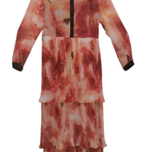 La Berfe Yellow Multicolor Step By Step Gown Size 42