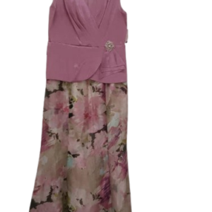 Alex Evenings Sleeveless Long Gown Size 12