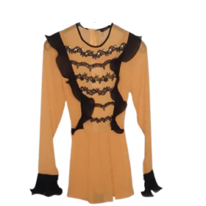 Genese Yellow And Black Top Size 3