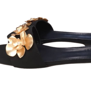 Jimmy Choo London Black Flat Slippers Size 42