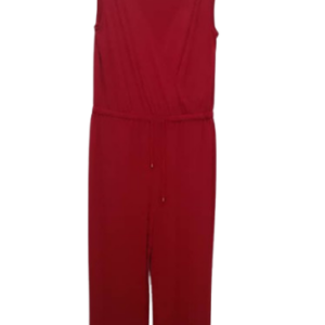 Established 1962 Red Sleeveless Jumpsuit Size 8
