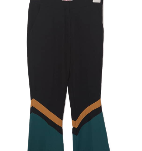 Legio Moons Black,green And Mustard Yellow Trouser Size 40