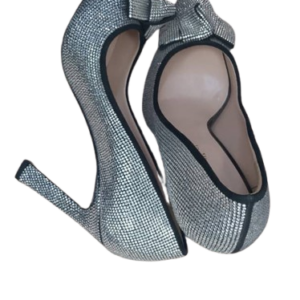 Gizzelli Silver Heel Cover Shoe Size 41