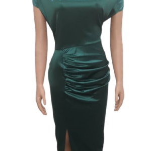 Aomei Green Gown With Front Slit Size Xxl