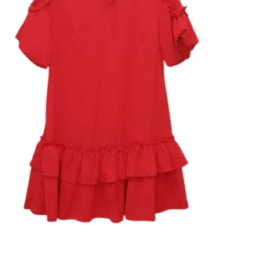 Sky Orange Short Gown Size Xl