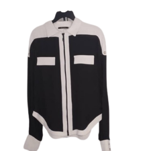 Miarte Offwhite And Black Top Size 2