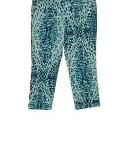 Newyork & Company Sea Green And Navy Blue Three Quarter Trousers Size 8