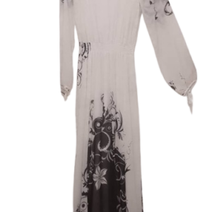 Joseph Eren White And Black Long Gown Size 14