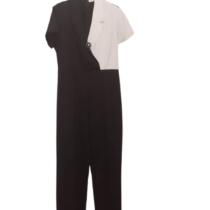 Unichic Urbam Black And White Jumpsuit Size 14