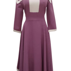 Niwro's Fashion Lilac And White Gown Size 44