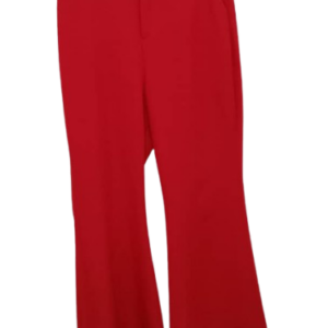 T & D Collection Red And Black Trouser 2pcs