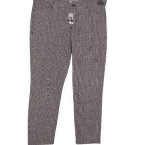 Khakis By Gar Slim City Black And White Threequarter Size Uk16