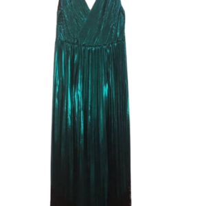 Shein Seagreen And Black Sleeveless Long Gown Size L