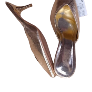 Zara Gold Slippers Size 39