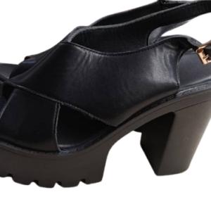 Zara Black Platform Sandals Size 41