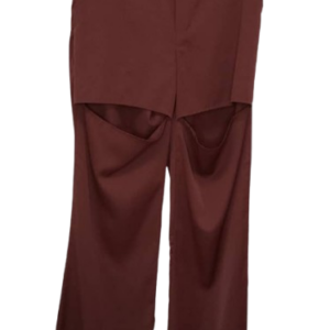 Uk Brown Trouser 2pcs Witth Open Knee Size L