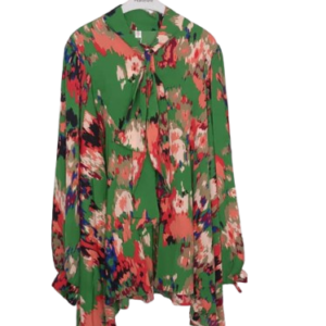 Moments Green Multicoloured Top