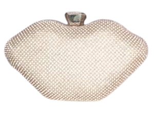 Gold Stoned Female Purse