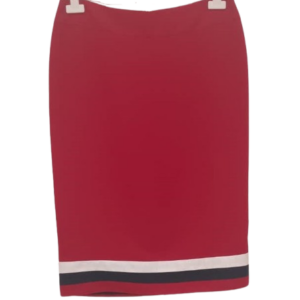 B 3 Red Skirt Suite Size Uk 18