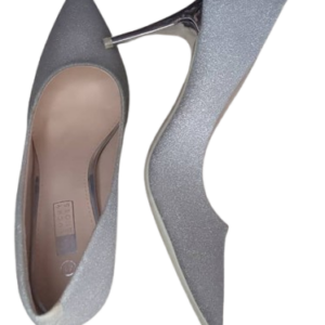 Lucky Silver Heel Cover Shoe Size 41