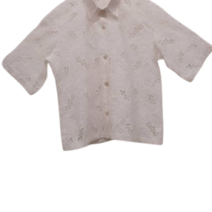 T & D Collection White Shirt Top