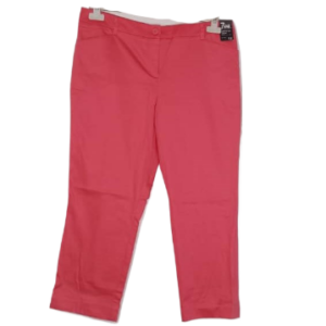 Newyork & Company Peach Three Quarter Trousers Size 12