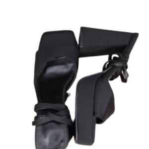 Uk Black Rope Sandals Size 38