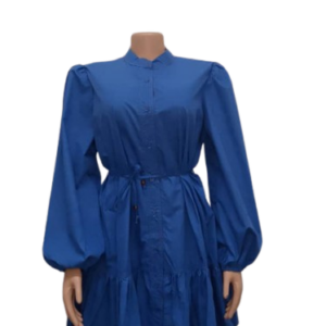 Zara Blue Free Short Gown Size L