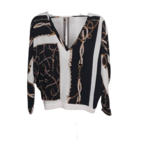 River Island Patterned Top Size Uk 8