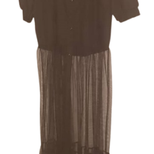 Jennyfer Garment Black Long Top Size M