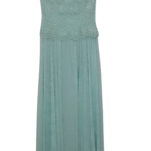 Piyamor Blue Sleeveless Long Gown Size 38