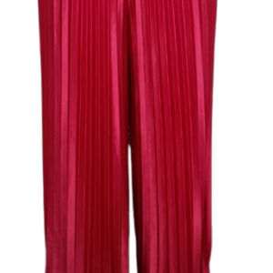 Classic Fashion Trade Red Plitted Trouser 2pcs
