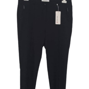 Nevra Women Wear Black Trouser Size 48