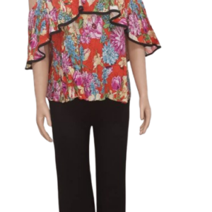 Sami Black Multicolor Jumpsuit Size 1