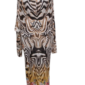 Verda White Multicolor Gown Size 44