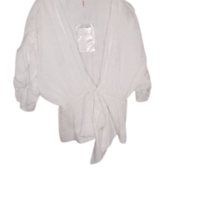 Moments White Plitted Top