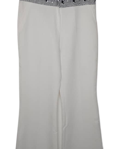 Pole Pole White Pant Trouser Size 42