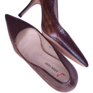 Aaron Fairy Brown Heel Cover Shoe Size 41