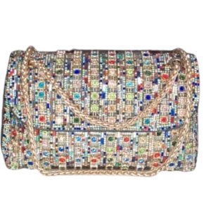 Bevtowrax Blue Multicoloured Hand Bag